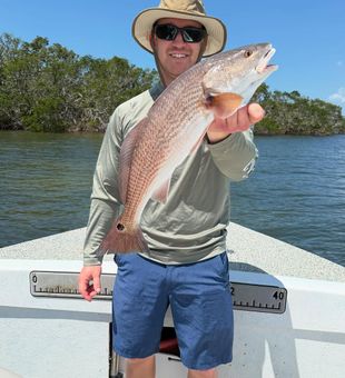 Hook Redfish under Florida sunshine